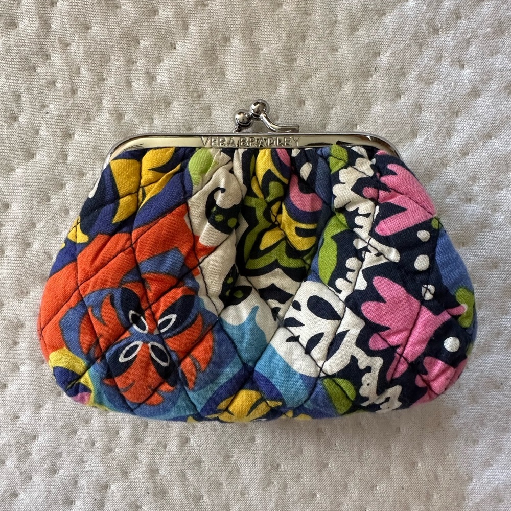 Vera Bradley Snap Wallet/ Coin Purse